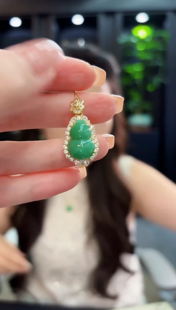 颈饰未镶嵌翡翠 缅料A货/支持复检/一件