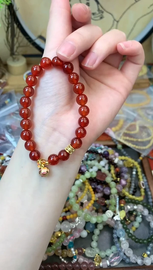 【闪购商品】玛瑙手饰未镶嵌213手串