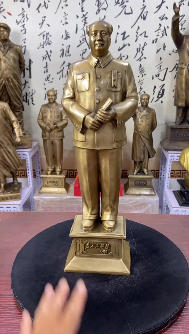 开国大典黄铜摆件