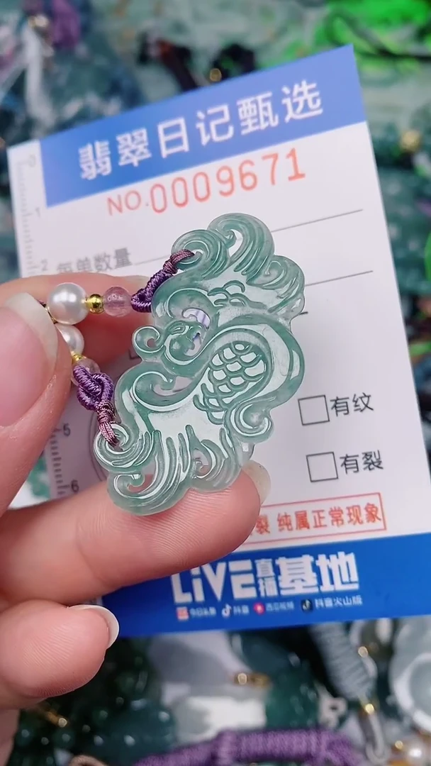 【闪购商品】翡翠颈饰未镶嵌00009671