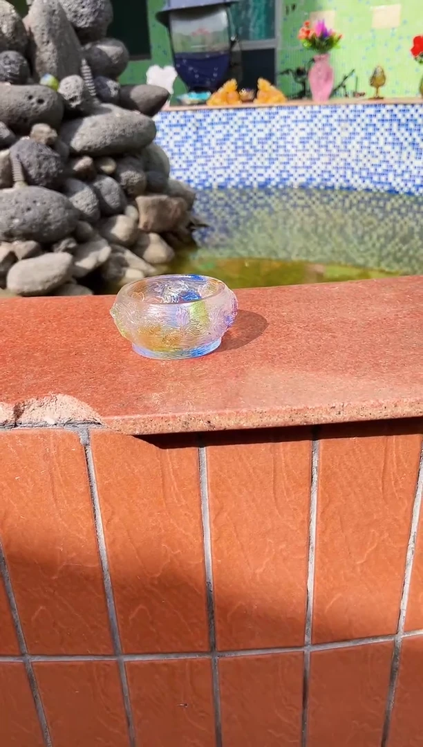 【闪购商品】泥塑古法琉璃聚宝盆摆件