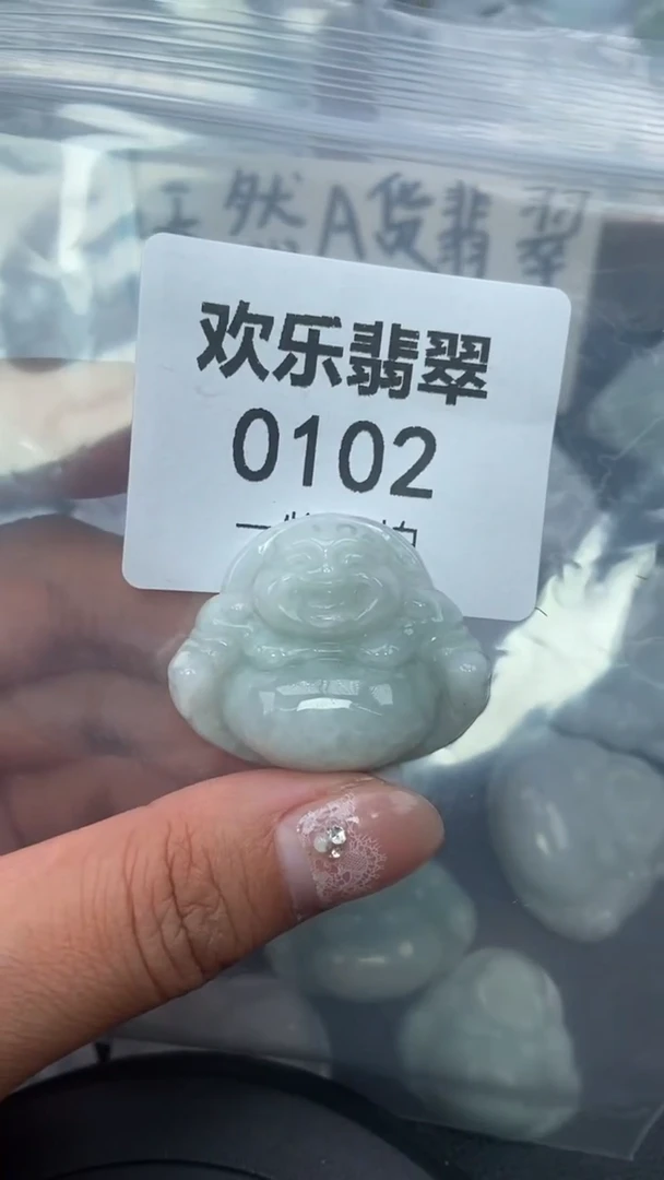 颈饰未镶嵌翡翠缅甸天然翡翠0102