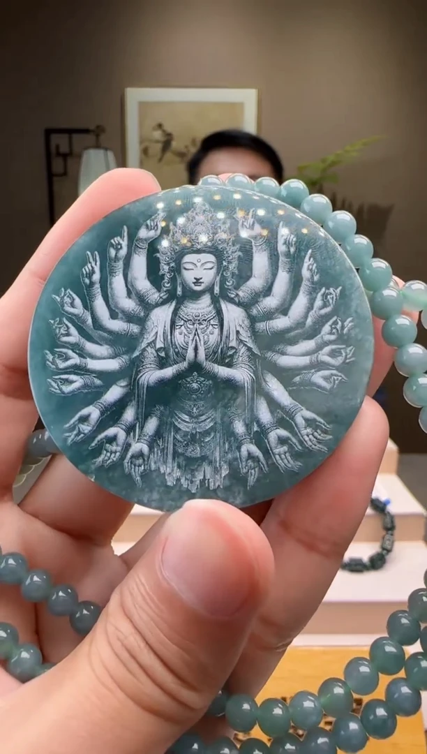 吊坠(赠链)未镶嵌翡翠多样性发其一XM@@60B7J11546