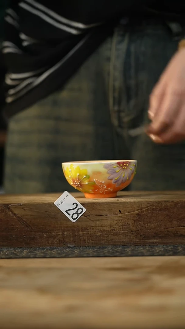 设计师手作款 手绘主人杯