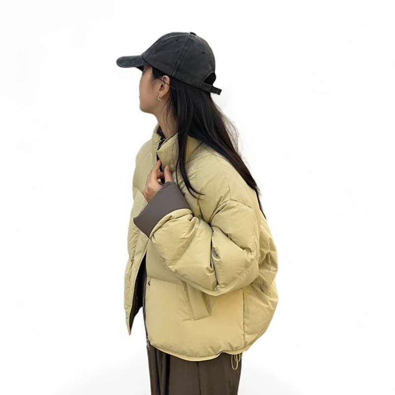 山力达迪高级感超好看外套女2025新款爆款冬小个子韩系穿搭棉衣棉