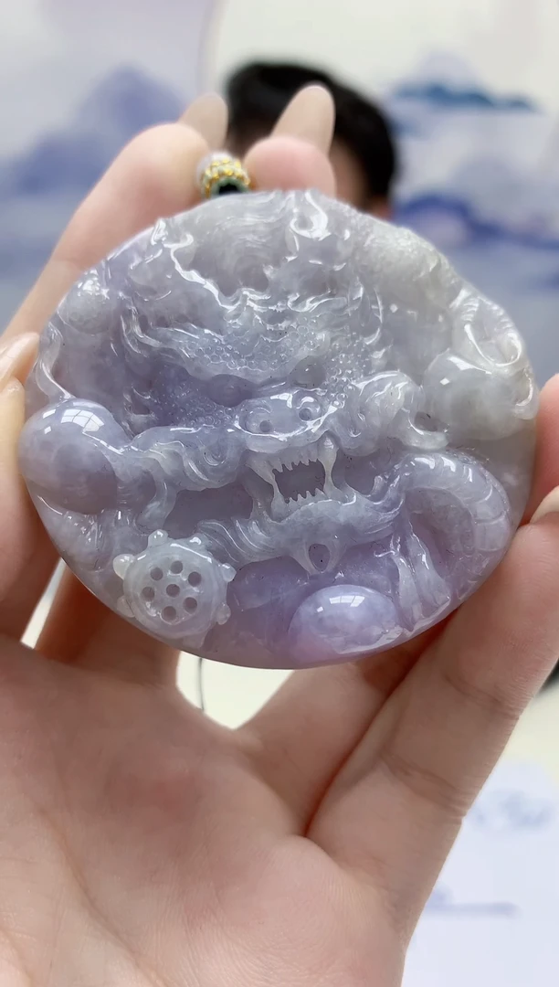 翡翠未镶嵌颈饰5060jw-jj挂件6