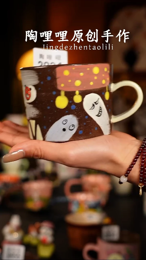 陶哩哩原创手作陶瓷3831