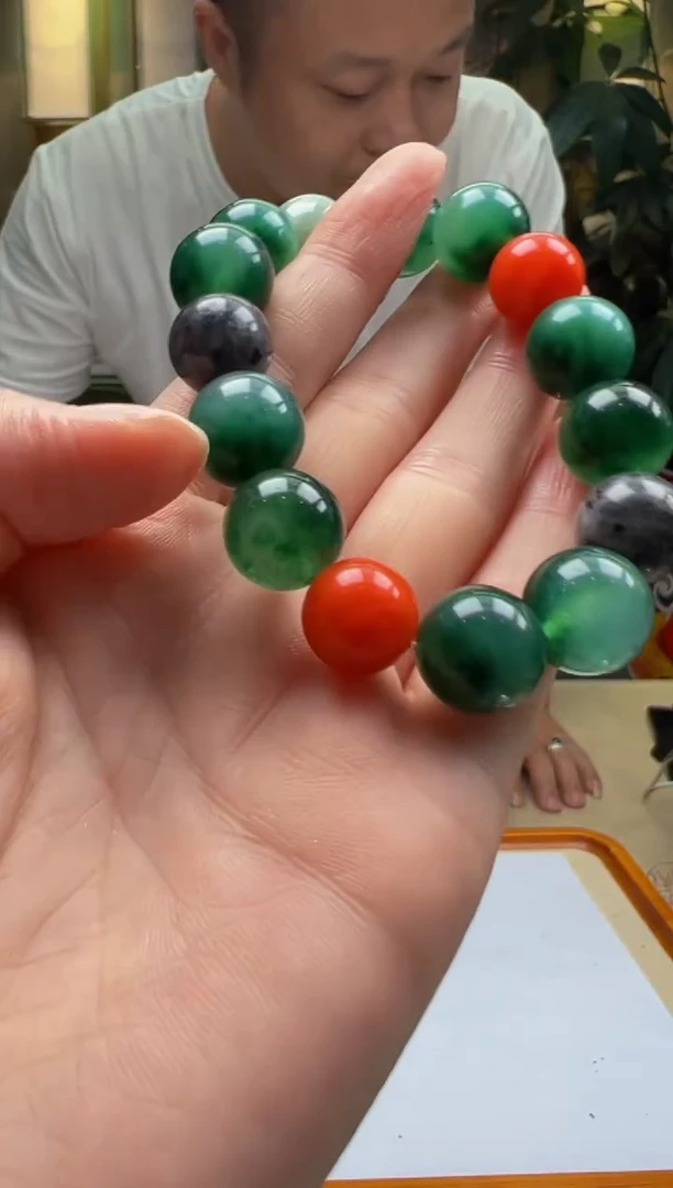 翡翠未镶嵌颈饰YY2025-6-19-33