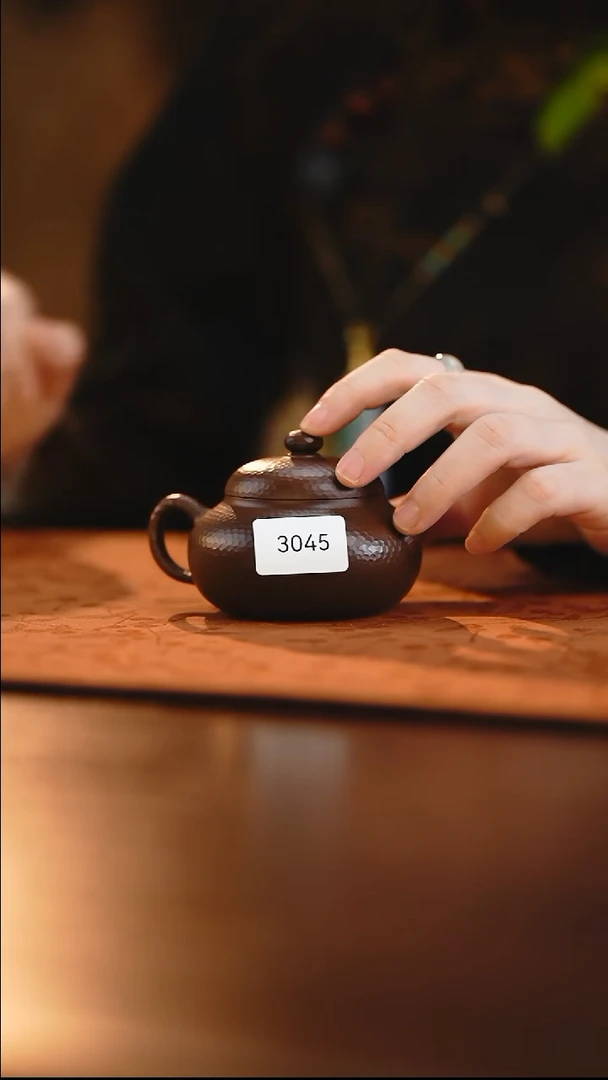 雲梦茶器紫陶小壶3045