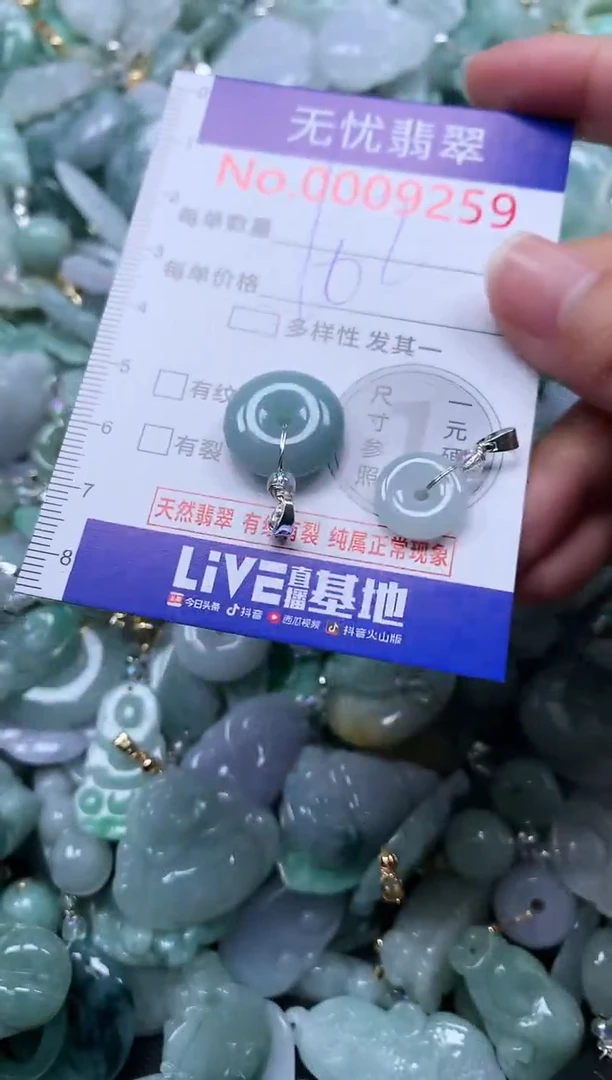 颈饰未镶嵌翡翠9259