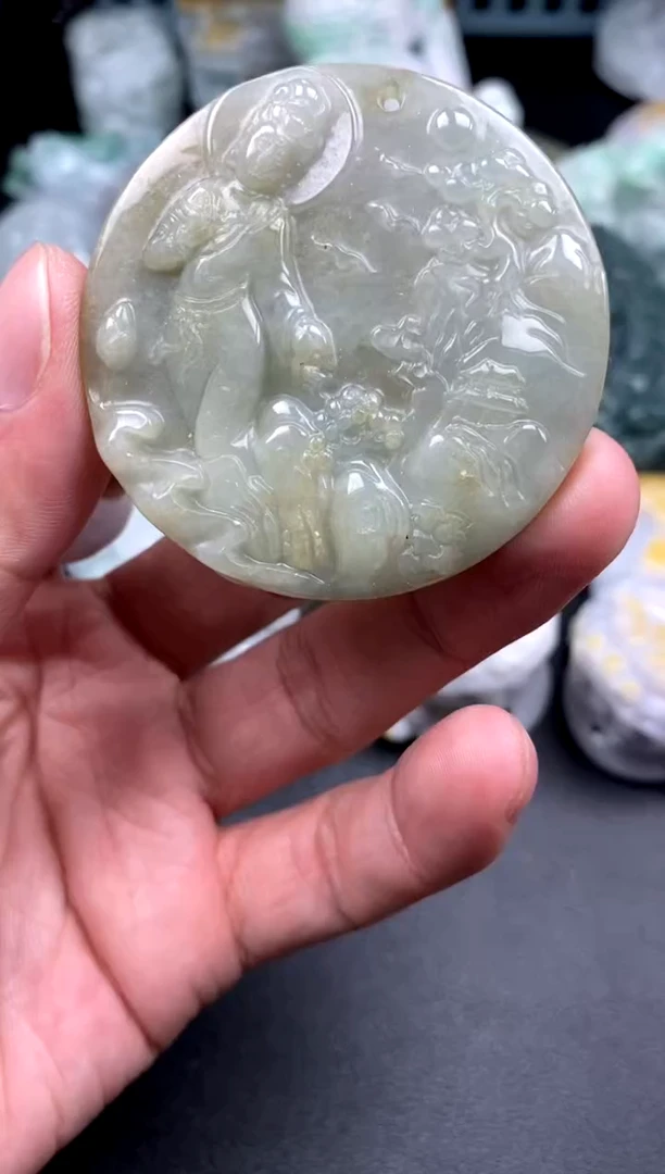 吊坠(不含链)未镶嵌翡翠1