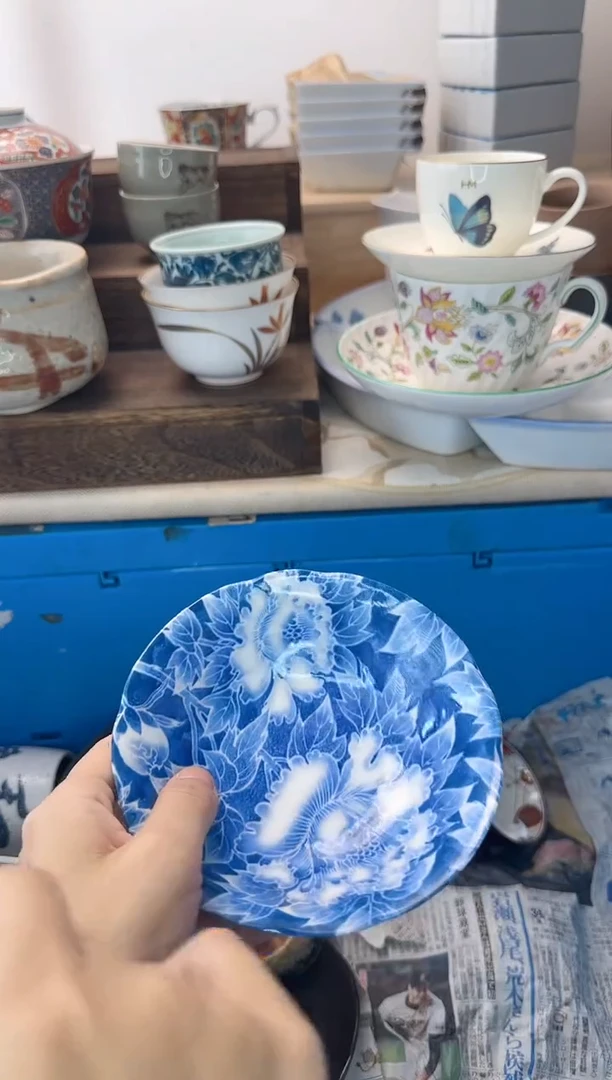 茶杯紫砂娟*851淘艺中古瓷器全场满18元包邮