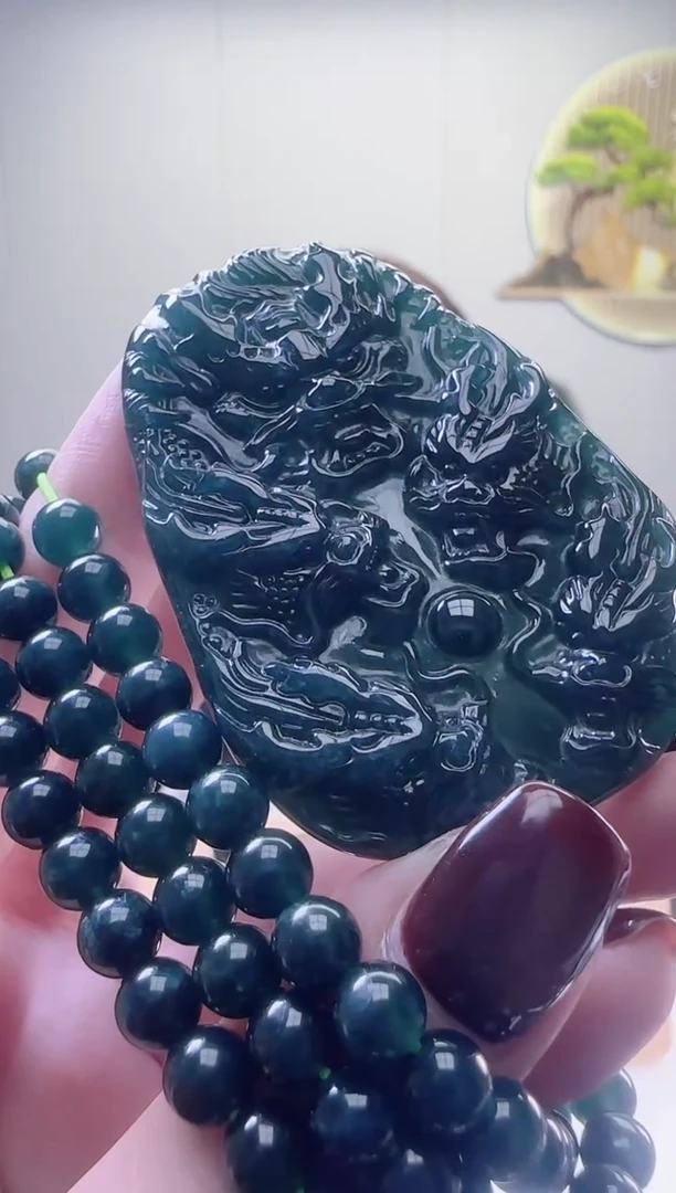 颈饰未镶嵌翡翠多样性随机发其一