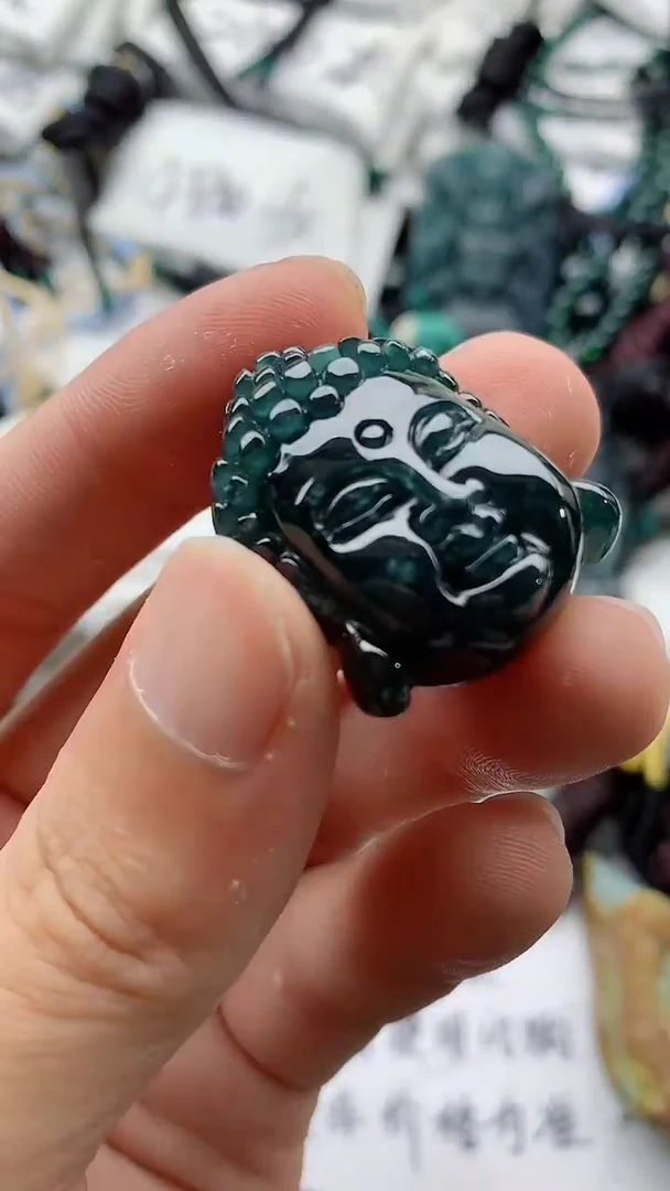 翡翠未镶嵌颈饰888