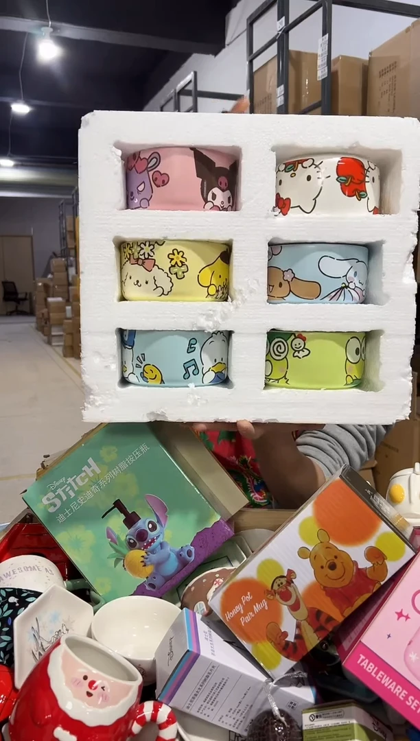 【闪购商品】杯三利鸥饭碗6件套