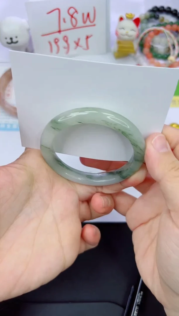 【闪购商品】石英质玉手镯未镶嵌305-55.4