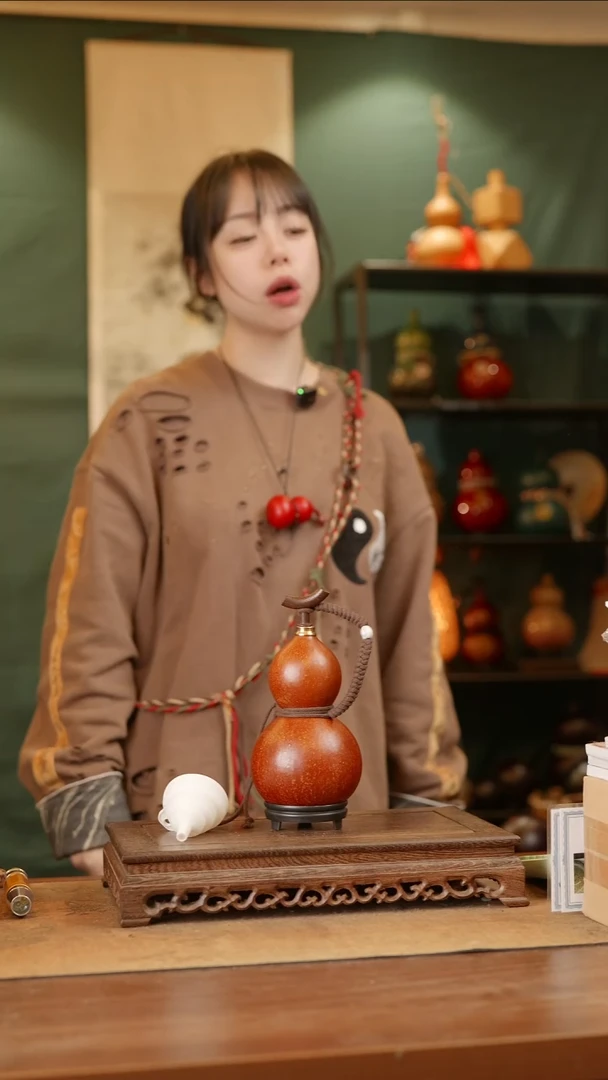 32号精品天然大漆酒葫芦一物一拍~
