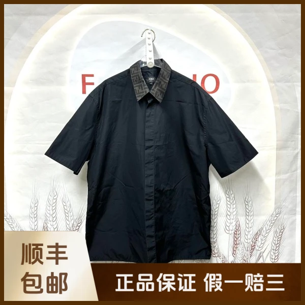 妃鱼/芬迪/棉/衬衫/95新/沐九17