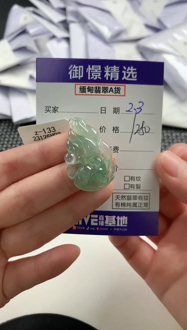 【闪购商品】翡翠颈饰未镶嵌53