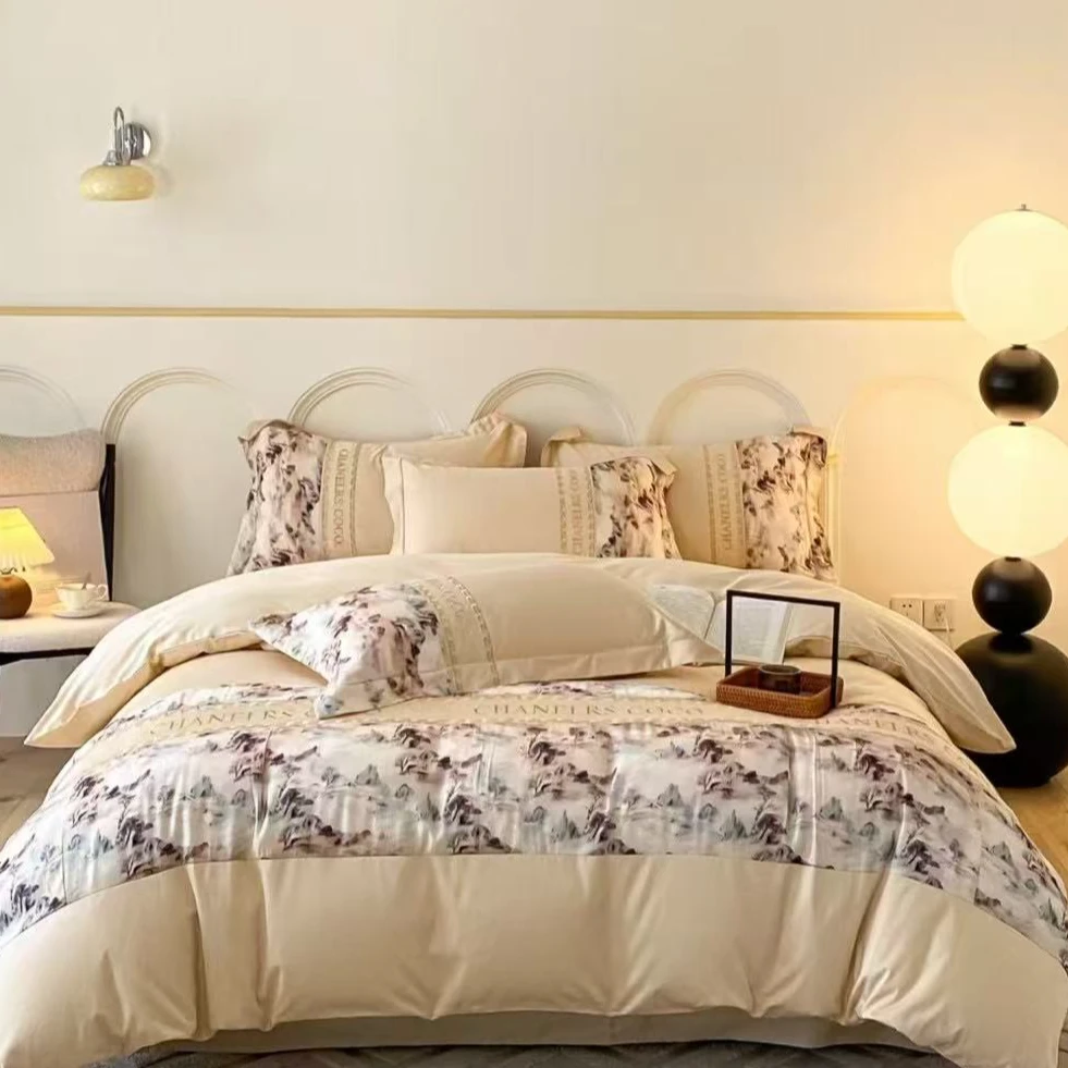 【如诗如画】床单被套枕套四件套