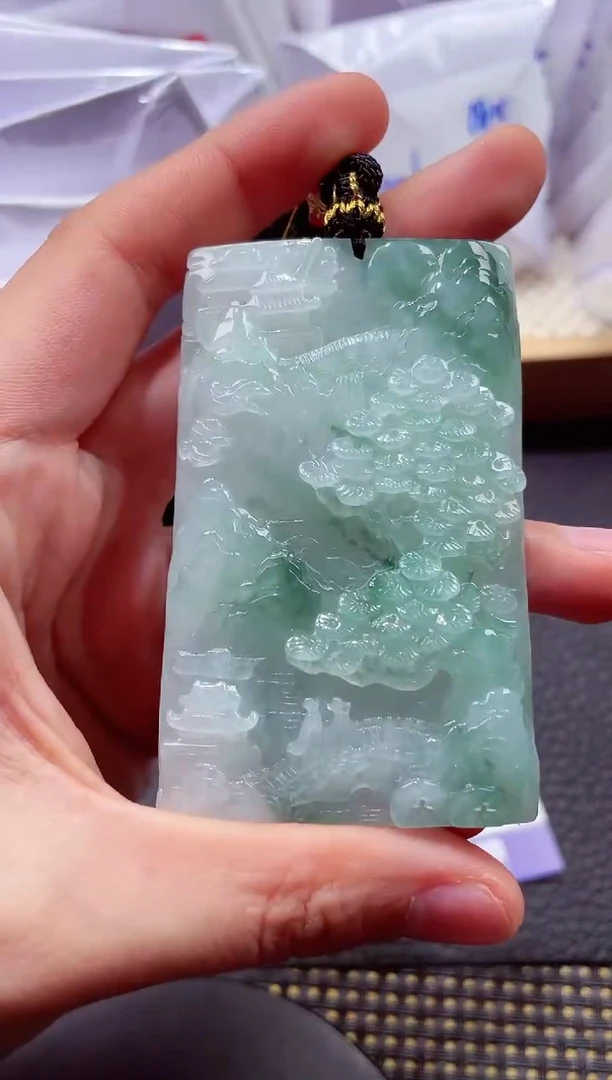 未镶嵌挂件翡翠000111