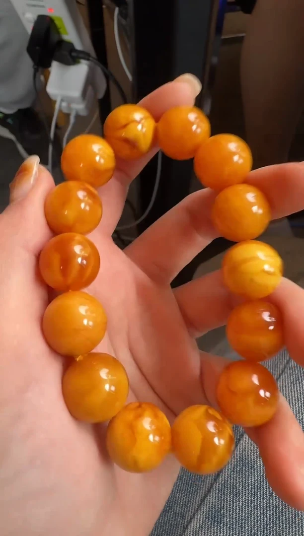未镶嵌颈饰蜜蜡3275天然蜜蜡珠宝奇石假一罚十