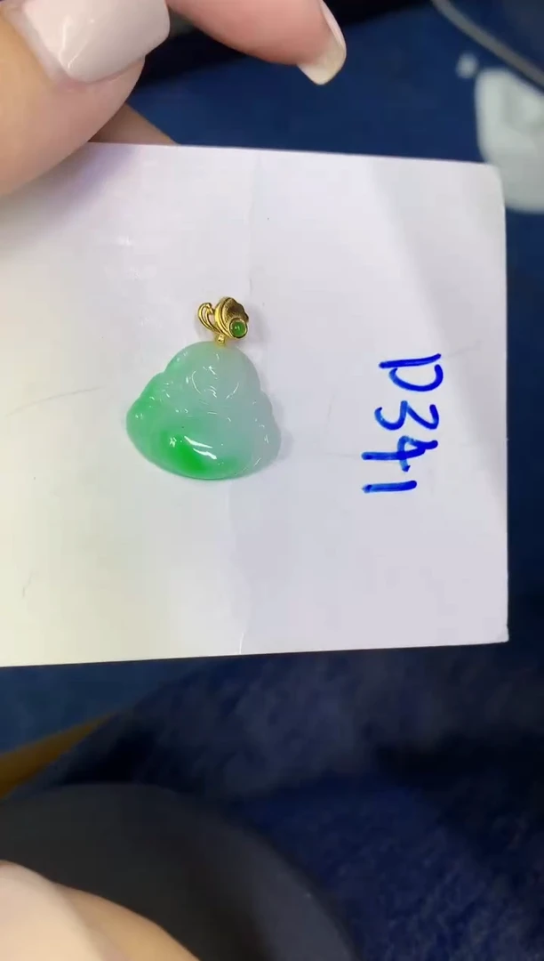 颈饰未镶嵌翡翠缅甸天然翡翠A货
