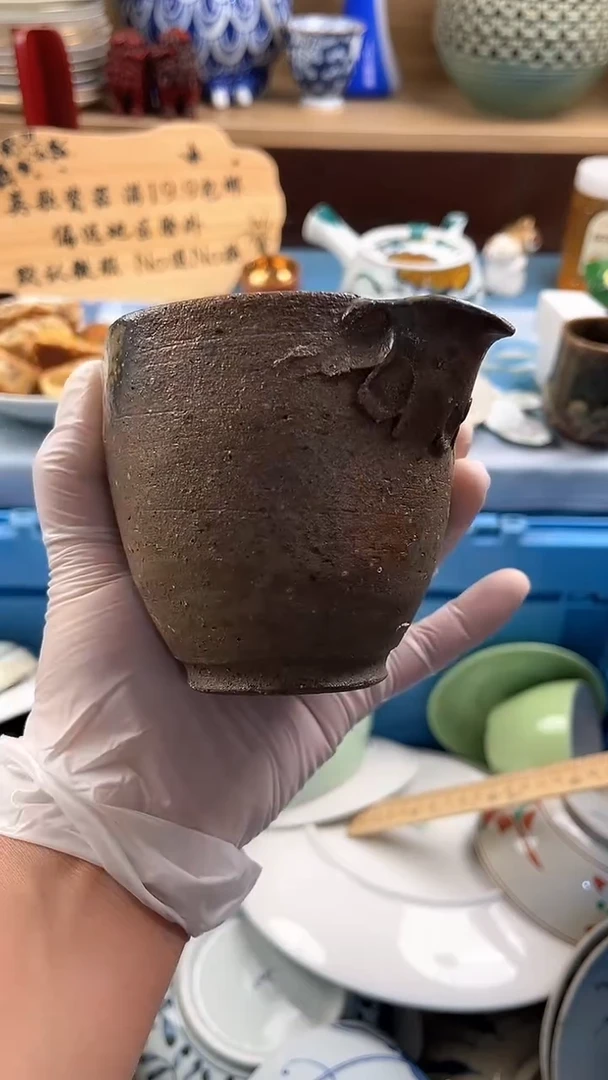 瓷片英歌瓷器满19.9包邮