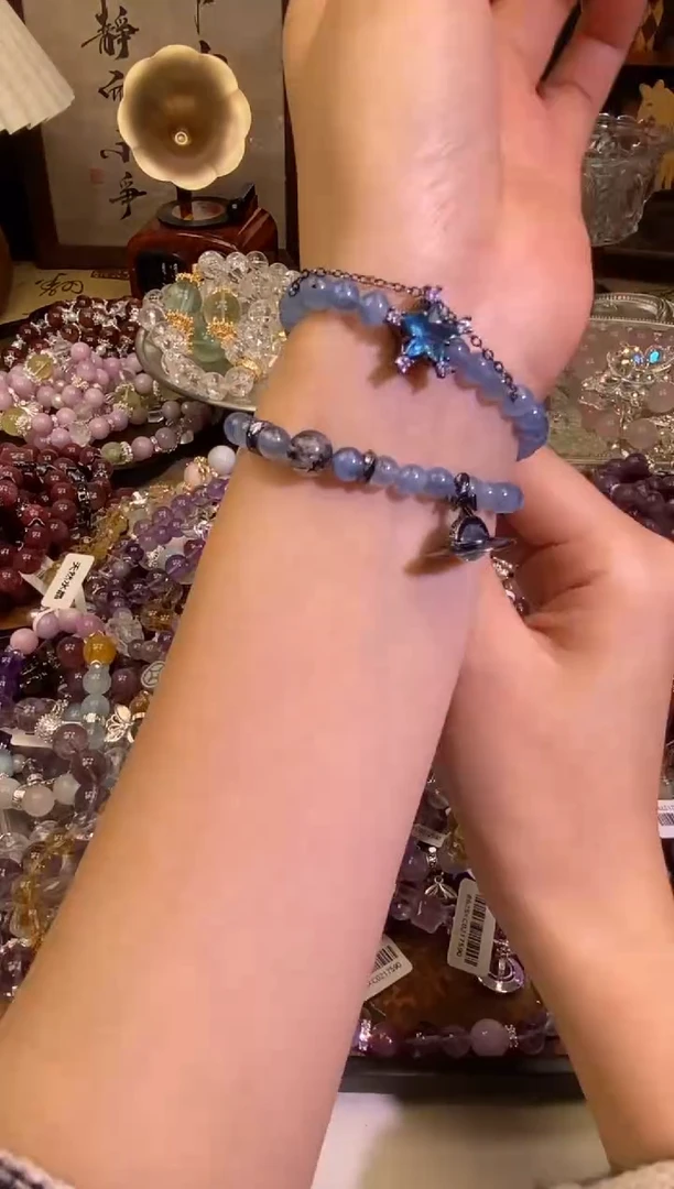 【闪购商品】海蓝宝石手链未镶嵌115