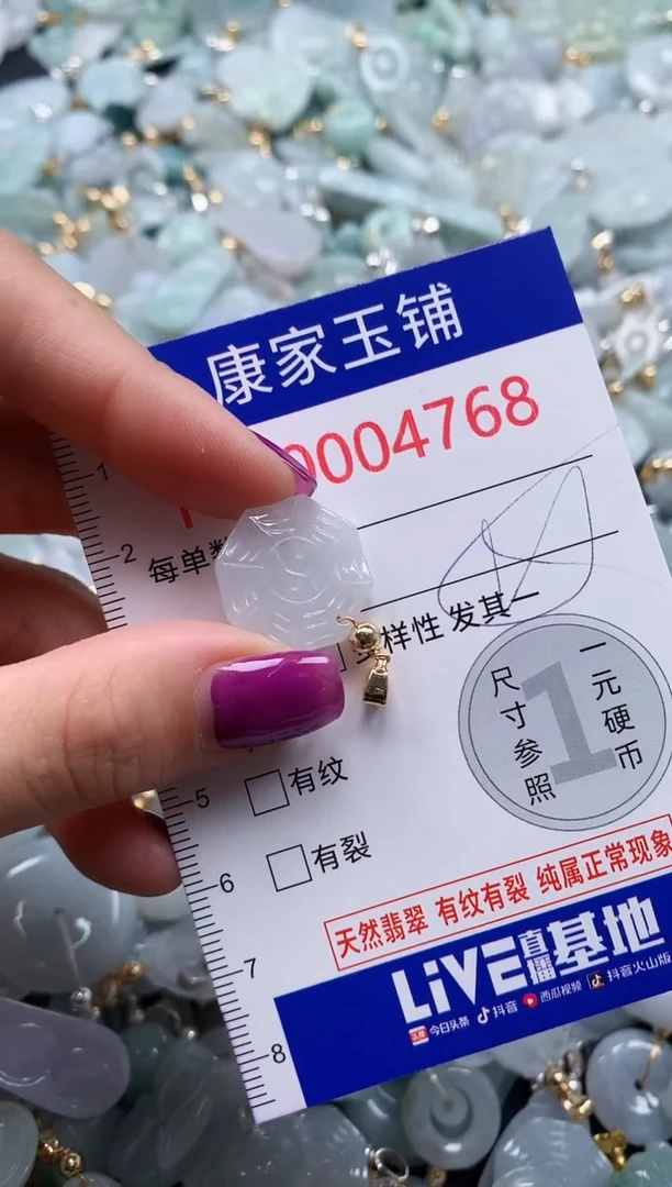 颈饰未镶嵌翡翠4768