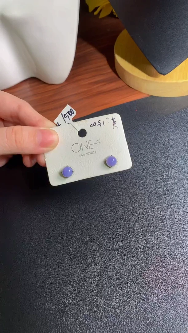 颈饰银S925镶嵌翡翠翡翠