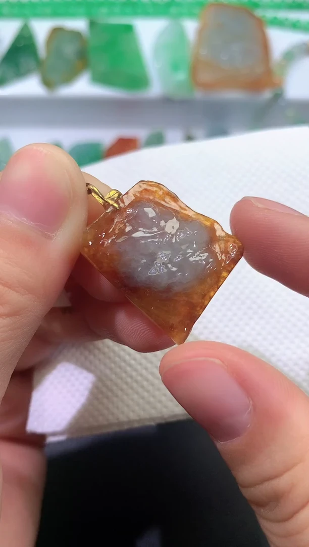 颈饰未镶嵌翡翠241