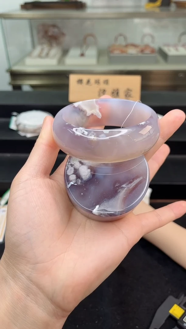 未镶嵌手镯石英质玉61圈口（赠品镯心）S9155382