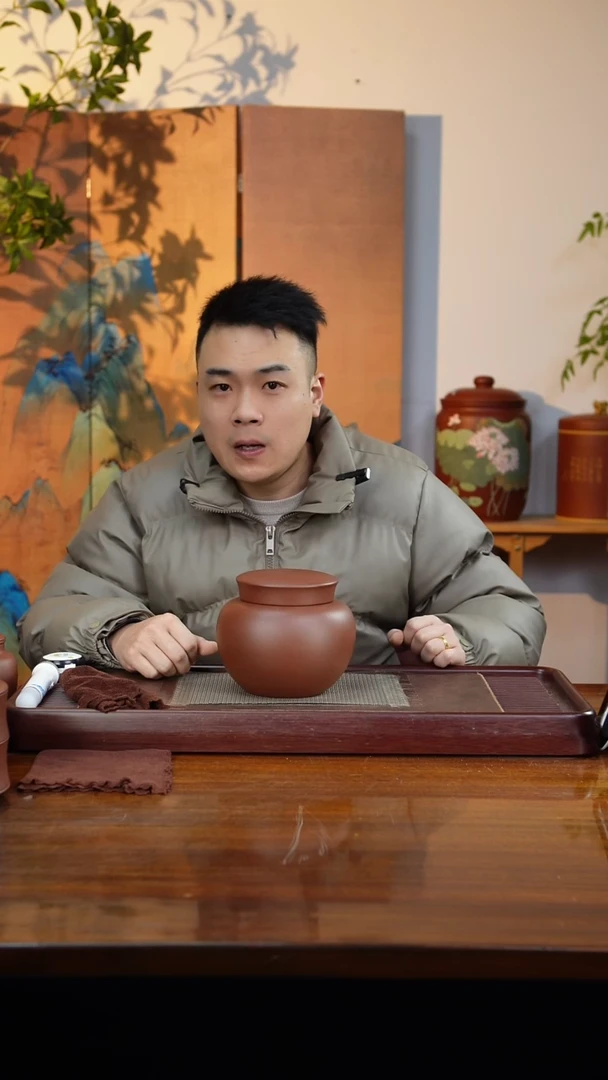 宜兴原矿紫砂茶叶罐