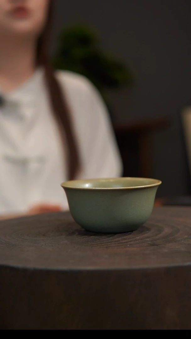 杯子鸡缸杯 汝州原产地  原矿老釉