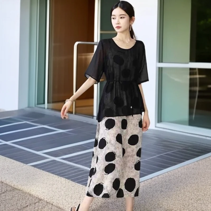 1181#【木兮兮专属】2025年夏冬季新款气质显瘦时尚休闲百搭套装女