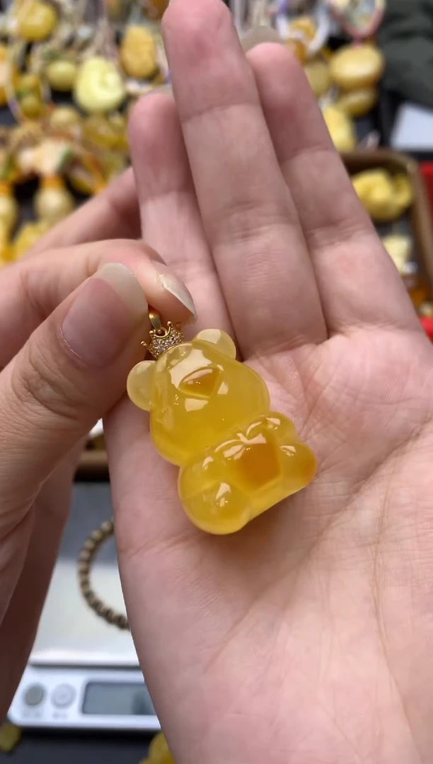 未镶嵌琥珀珠宝奇石135琥珀蜜蜡瑕疵品介意勿拍