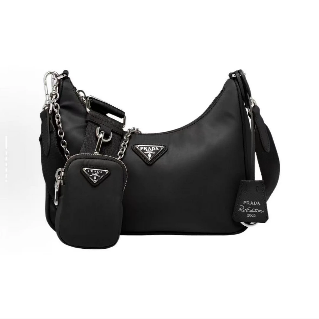 99新 Prada/普拉达 【达播专属】普拉达HOBO三合一