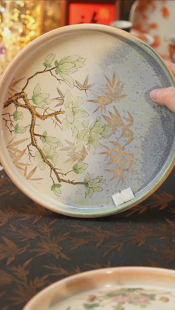 杯景德镇陶瓷杯碗柴烧多人