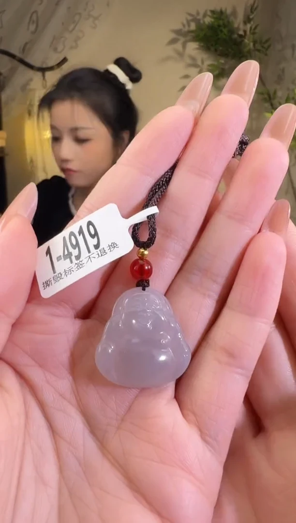 【闪购商品】和田玉颈饰未镶嵌佛公4919