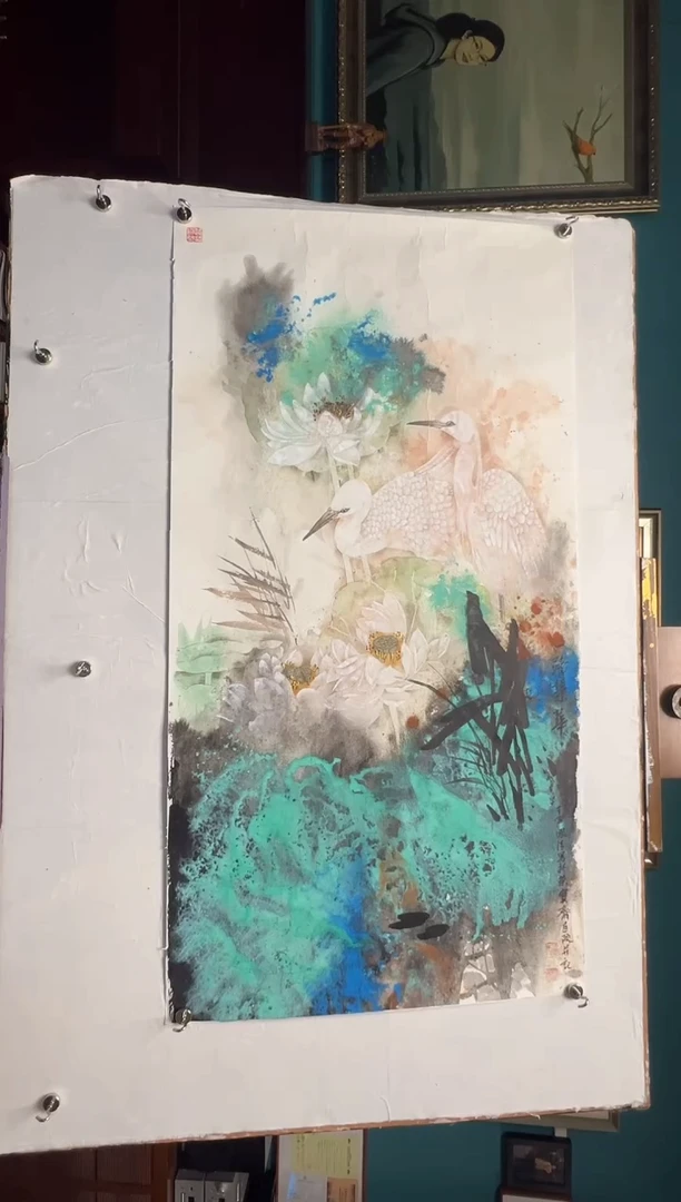 国画范凤清-8平尺-国画作品