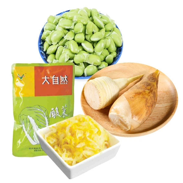 春笋毛豆炒酸菜 1400g