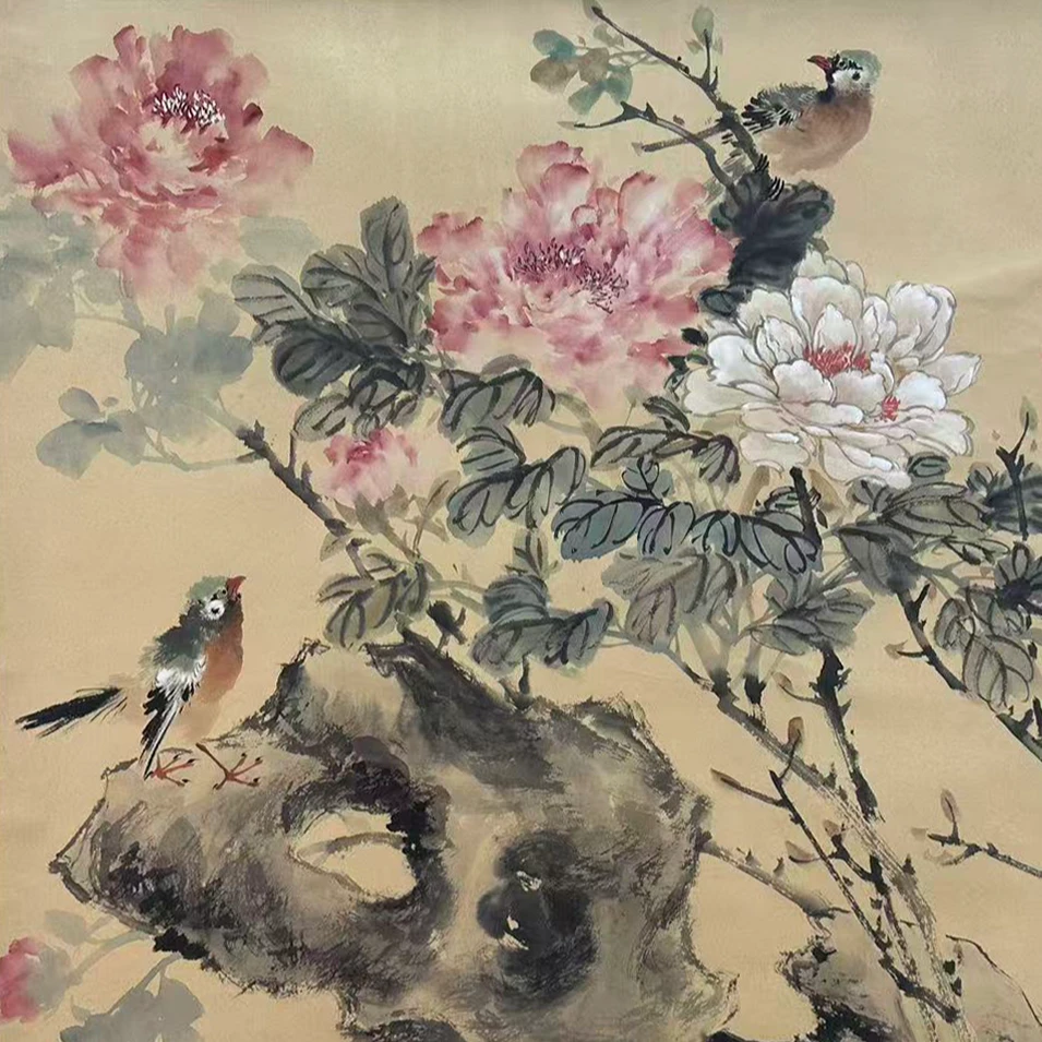 DY12210 花鸟 纸本 67*67