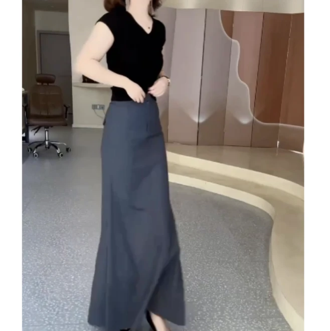 2025夏季新款网红同款洋气韩版潮流爆款上衣裙子两件套-足Rer