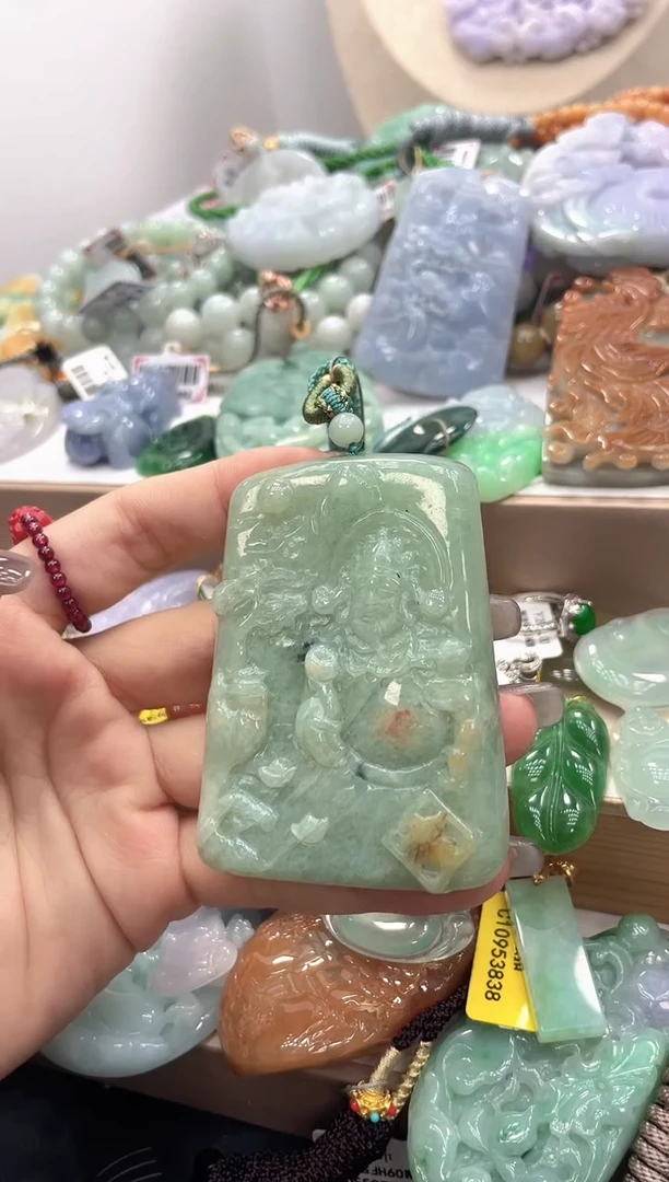 未镶嵌挂件翡翠058