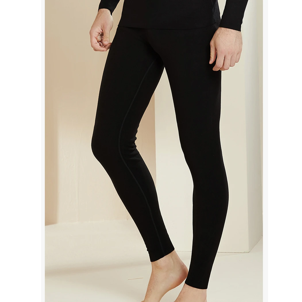 Miss Chen【万人迷果冻条】男款膨体德绒保暖裤 B7837