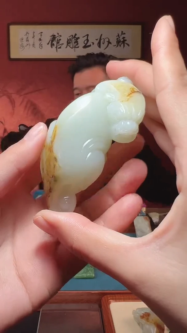 吊坠(不含链)未镶嵌和田玉梦**家8