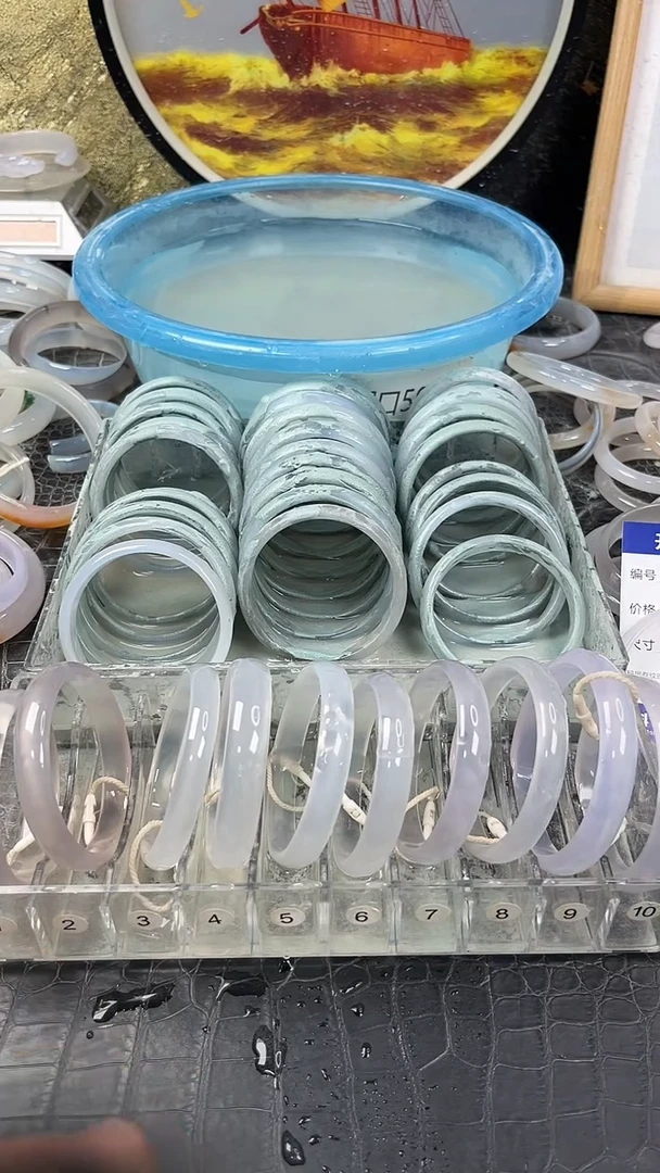 手镯玛瑙未镶嵌卡片编号060