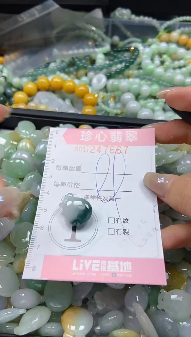 翡翠未镶嵌颈饰闪购0247667