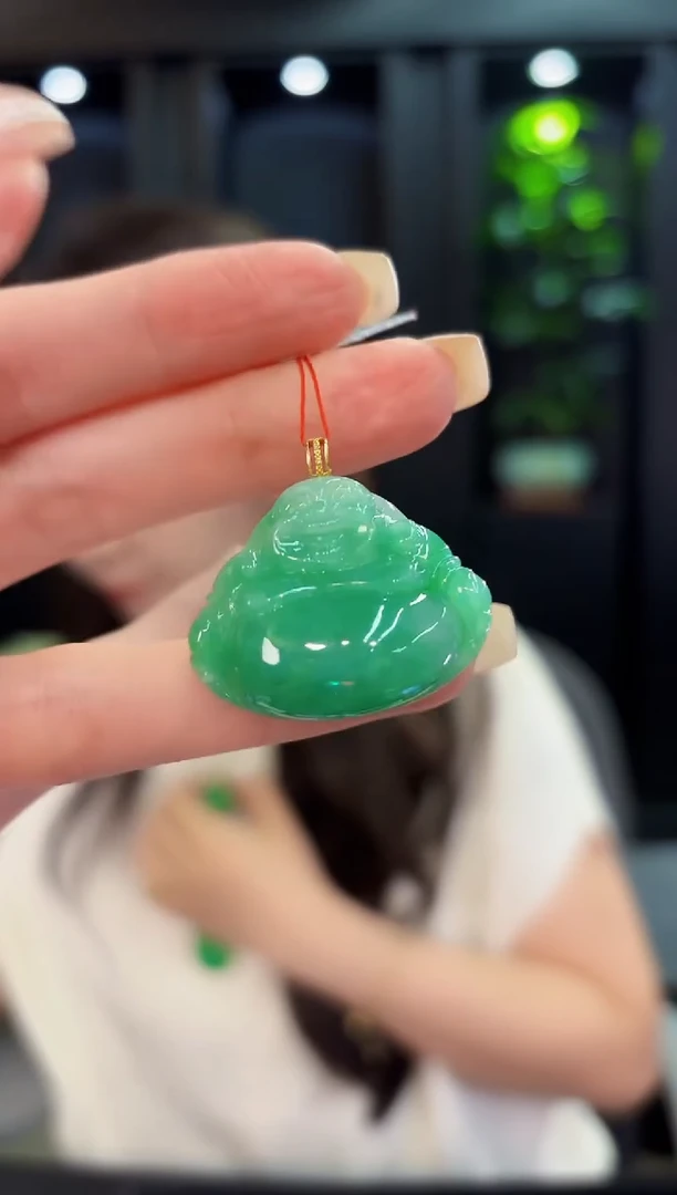 翡翠未镶嵌吊坠(不含链) 缅料A货/支持复检/一件